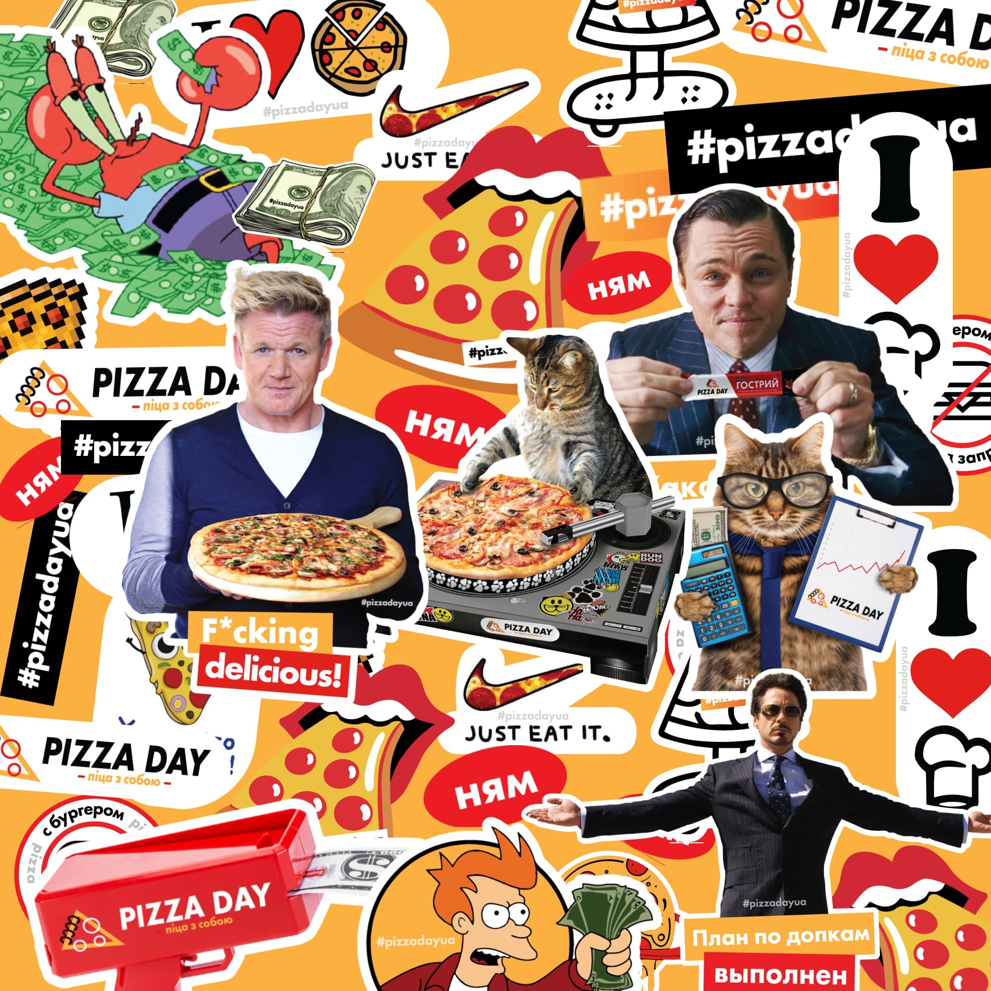 Pizza Day full bleed visual
